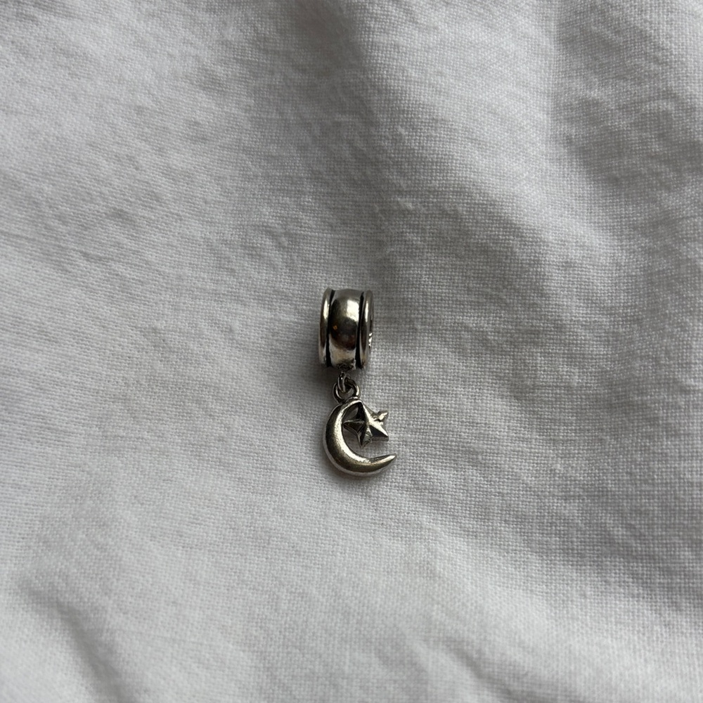 Pandora Silver Moon and Star Charm